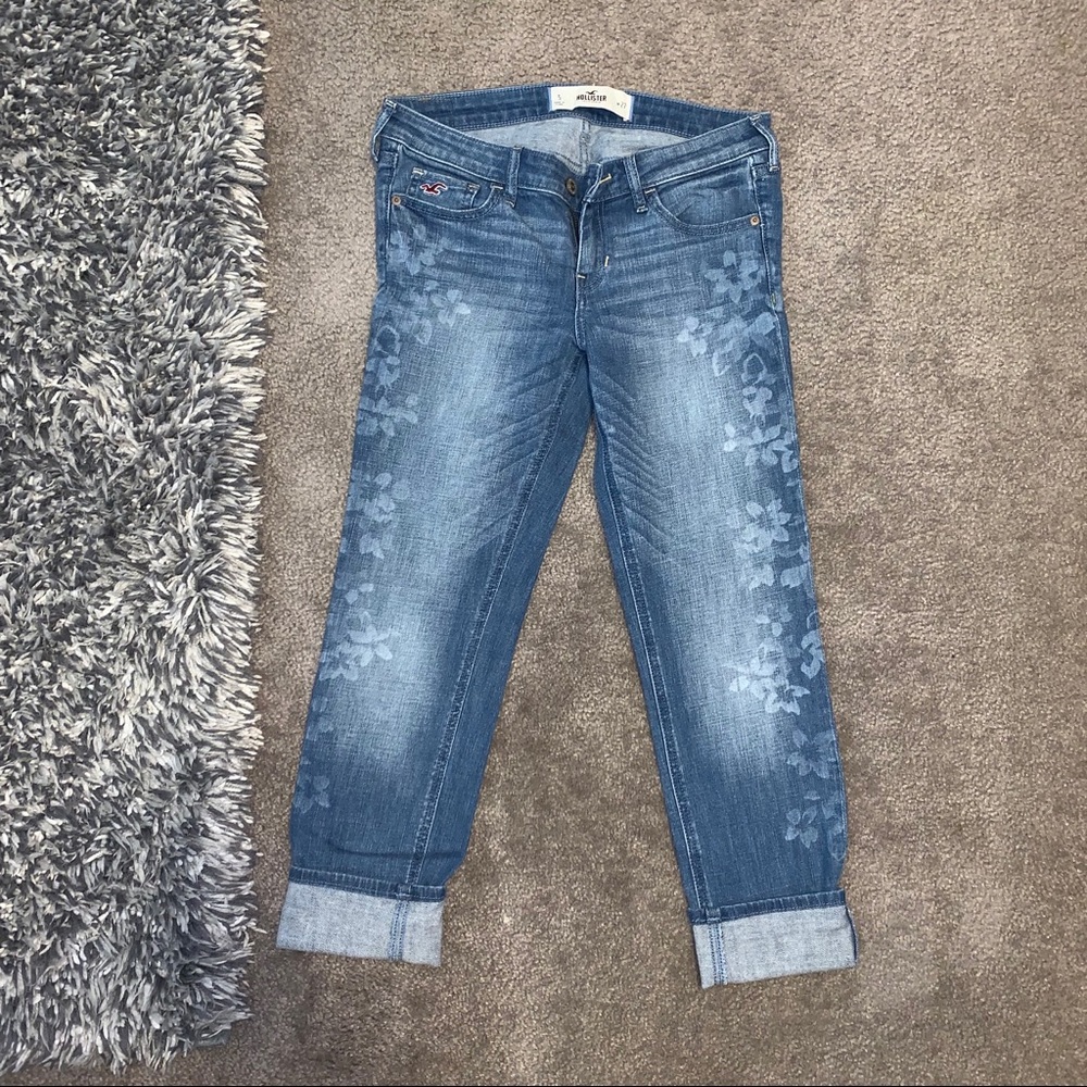 Hollister Floral Design Skinny Jeans - Picture 2 of 5